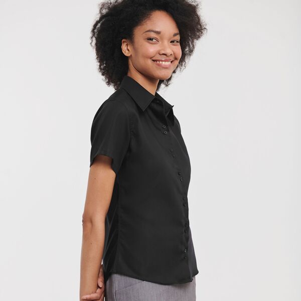 Russell Athletic Collection Ladies Short Sleeve Ultimate Non-Iron Shirt Thumbnail