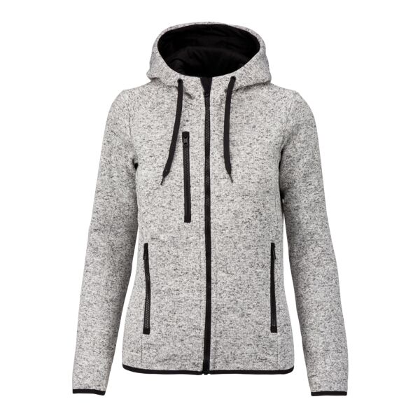 Proact Ladies Heather Hooded Jacket Thumbnail