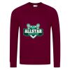 AWDis Academy Senior Raglan Sweatshirt Thumbnail