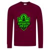 AWDis Academy Senior Raglan Sweatshirt Thumbnail