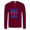 AWDis Academy Senior Raglan Sweatshirt Thumbnail