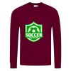 AWDis Academy Senior Raglan Sweatshirt Thumbnail