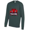 AWDis Academy Kids Raglan Sweatshirt Thumbnail