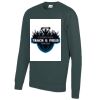 AWDis Academy Kids Raglan Sweatshirt Thumbnail