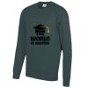 AWDis Academy Kids Raglan Sweatshirt Thumbnail