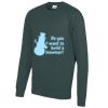 AWDis Academy Kids Raglan Sweatshirt Thumbnail