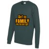 AWDis Academy Kids Raglan Sweatshirt Thumbnail
