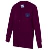 AWDis Academy Kids Sweat Cardigan Thumbnail